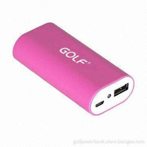 Power Banks for Mobile with 5,200mAh Battery Cell Capacity, 1A Output Current